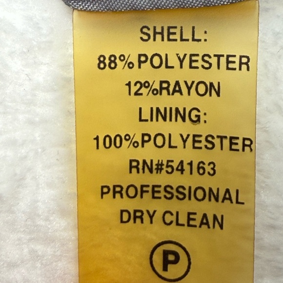 Calvin Klein Womens Gray Taupe A Line Midi Dress Collared Cap Sleeve Size 6 - Picture 10 of 10